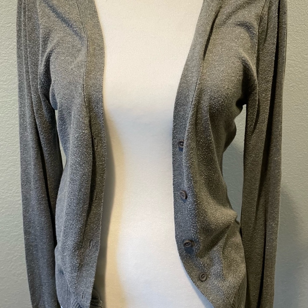 Urban Outfitters Gray Knit Cardigan Sweater